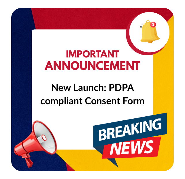 Updated mandatory consent form, effective 6 July 2026